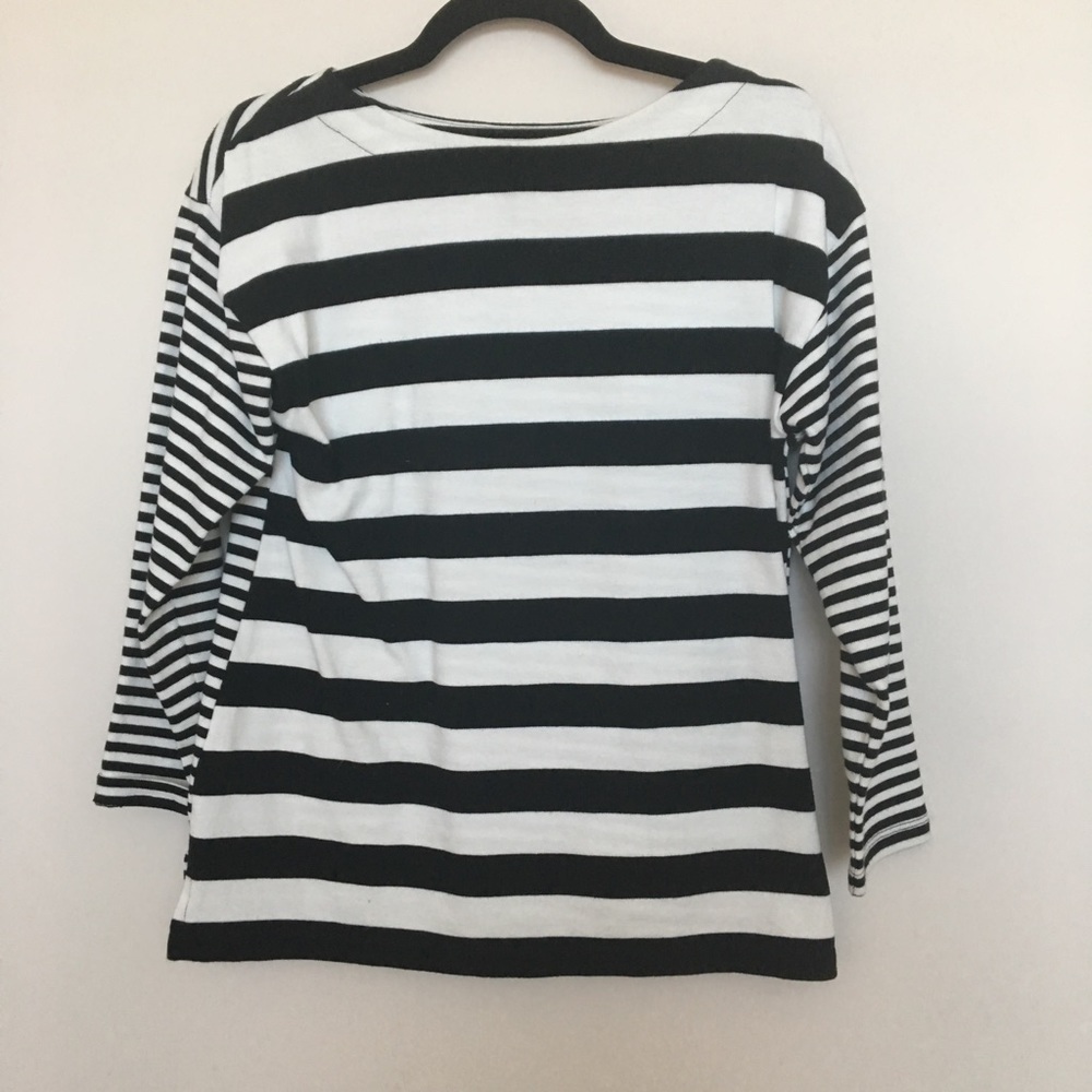 Banana Republic Double Sided Striped Top